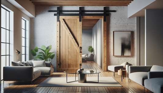 Create a Modern Interior with a Barn Door