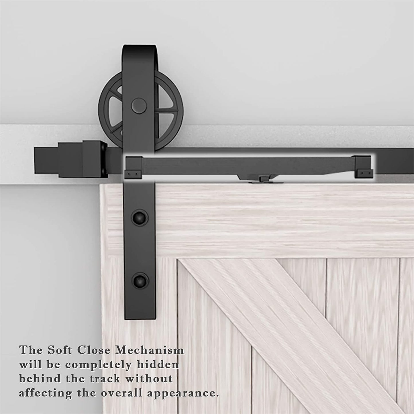 Single Barn Door Upgrade Bundle: Premium Floor Guide & Soft Close Kit