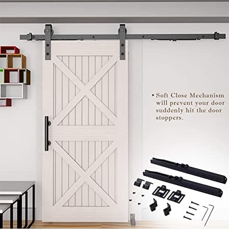 Single Barn Door Upgrade Bundle: Premium Floor Guide & Soft Close Kit