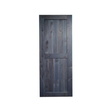 Load image into Gallery viewer, Finished &amp; Unassembled H Design Wood Barn Door