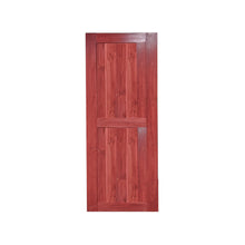 Load image into Gallery viewer, Finished &amp; Unassembled H Design Wood Barn Door