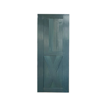 Load image into Gallery viewer, Finished &amp; Unassembled Single X Design Wood Barn Door